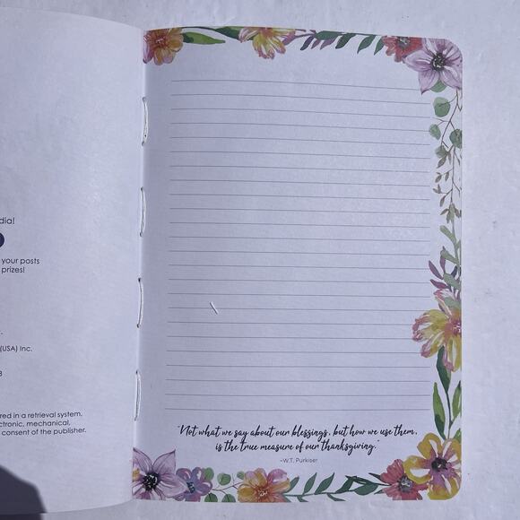 A Womens Gratitude Journal 200 Writing Prompts and Inspirational Quotes Paperbac - Picture 3 of 6